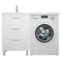 Тумба АЛИОТ 120 с местом под стир машину, K410962, CETUS