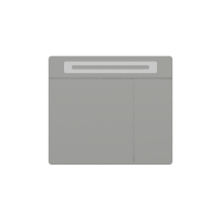 Зеркало-шкаф ОСТИН 80С пайн, CETUS