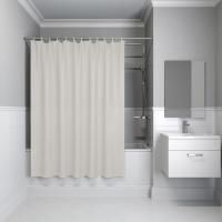 Штора для ванной, 200x180 см, Полиэстер, бежевый, IDDIS, BS02P18i11