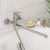 Смеситель для ванны с длинным изливом, Horizont, Milardo, HORSB02M10