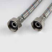 Гибкая подводка, F1/2xF1/2, SS304, латунь, 1,0 м, IDDIS, 926ABS10ZP