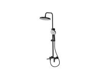 Смеситель для ванны с верхним душем, Alba Black, CETUS, CSAB128BS-07-S2185