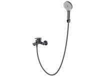 Смеситель для ванны, Alba Gun Grey, CETUS, CSAGB128QP