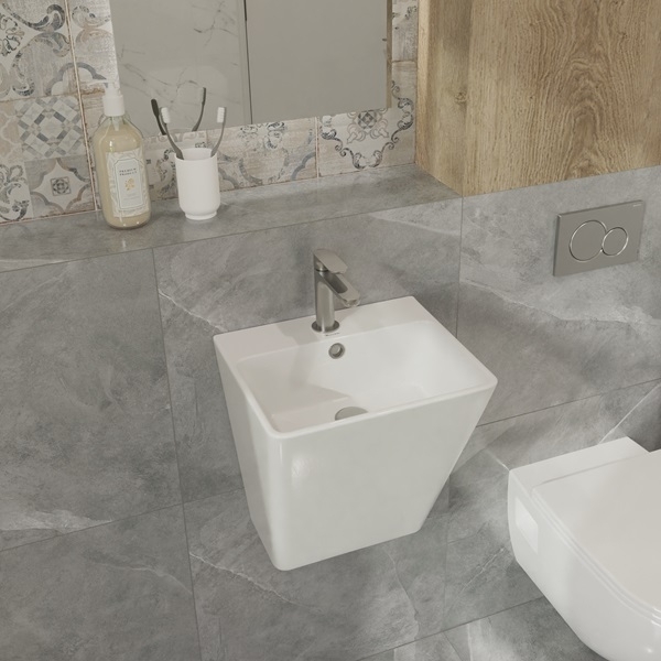 Раковина для ванной: отличия накладных, встраиваемых и подвесных моделей