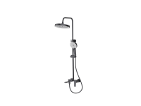 Смеситель для ванны с верхним душем, Alba Gun Grey, CETUS, CSAG128QP-07-S2185