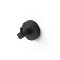 Крючок одинарный, черный матовый, сплав металлов, Sena, IDDIS, SENSB01i41