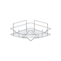 Полка одноярусная угловая, проволока стальная, хром, Grid, Milardo, GRICC1CM44