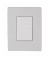 Клавиша смыва, 901 White (белая), CETUS, 901WTCS