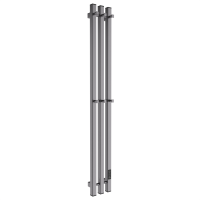 Полотенцесушитель Inaro Р120*6*12 профильный, графит, арт: INR-PR-120*6Г