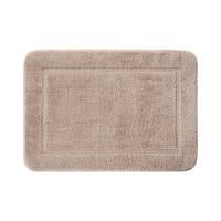 Коврик для ванной комнаты, 65х45, микрофибра, светло-коричневый, IDDIS, PSQS03Mi12