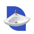 Угловая раковина
