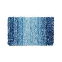 Коврик для ванной комнаты синего цвета, 50*80 см, микрофибра, B01M580i12, IDDIS