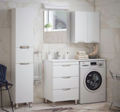 Тумба АЛИОТ 120 с местом под стир машину, K410962, CETUS