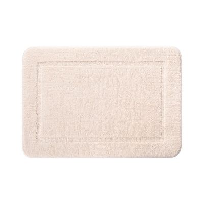 Коврик для ванной комнаты, 65х45, микрофибра, светло-бежевый, IDDIS, PSQS02Mi12