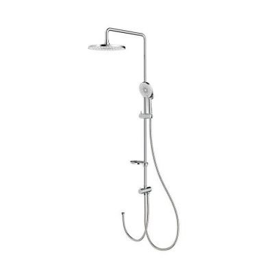 Душевой гарнитур с тропической лейкой, глянцевый хром, Ideal Spa, MILARDO, ILSSB3FM76