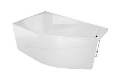 Ванна асимметричная  с каркасом и экраном МЕТАКАМ Venta 150*90 (правая)