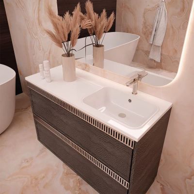 Плюсы и минусы раковины из литьевого мрамора для ванной