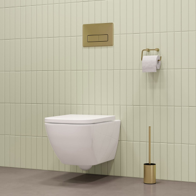 Клавиша смыва, механическая, золото матовое, Unifix, IDDIS, UNIS2MGi77