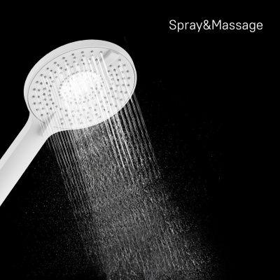 Лейка для душа, 4F, белая матовая, Rora, Milardo, ROR4FWRM18