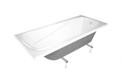 Акриловая ванна  МЕТАКАМ Comfort 160*70 на ножках