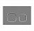 Клавиша смыва,03 Gray (Серый), CETUS, 03GRCS