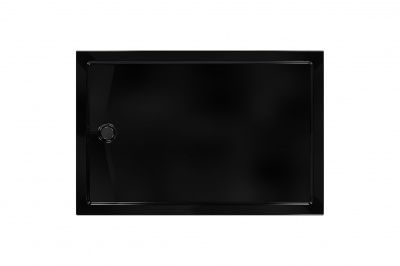 Душевая кабина Классик Universal PRO BLACK 1200*800 (стекла прозрачные)