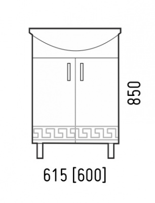 Тумба ОЛИМП 60, KORAL