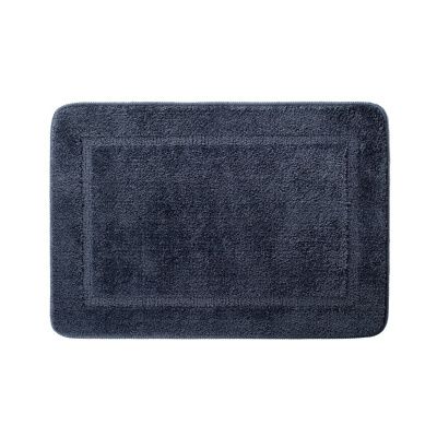 Коврик для ванной комнаты, 65х45, микрофибра, синий, IDDIS, PSQS05Mi12
