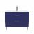 Тумба с умывальником, напольная, 100 см, синий, Oxford, IDDIS, OXF10N1i95K