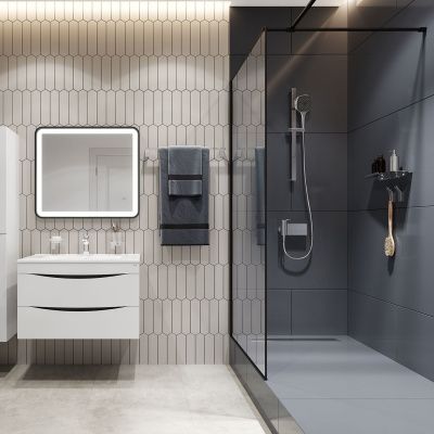 Лейка для душа, хром, Slide, IDDIS, SLI3F0Ci18