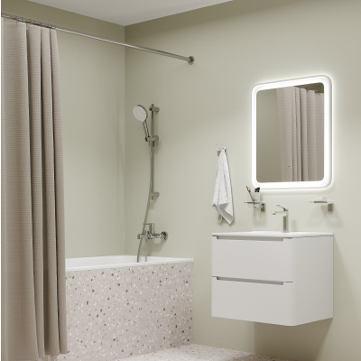 Лейка для душа, хром, Optima Home, IDDIS, OPH3FC0i18