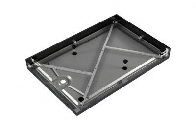 Душевая кабина Классик Universal PRO BLACK 1200*800 (стекла прозрачные)