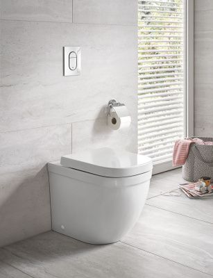 Сиденье для унитаза GROHE Euro Ceramic с микролифтом, альпин-белый, 39330001