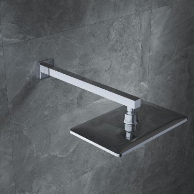 Кронштейн для верхнего душа в стену, квадратный, хром, Optima Home, IDDIS, OPH40CSi61