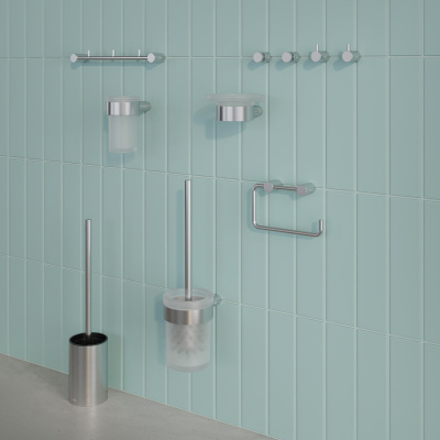 Комплект одинарных крючков, сплав металлов, Petite, хром матовый, IDDIS, PET2SS2i41