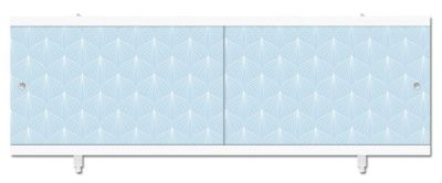 Экран МЕТАКАМ Кварт голубой иней 1,68 м