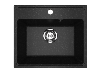 Мойка кухонная из искусственного камня CETUS С-490-004 черная