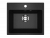 Мойка кухонная из искусственного камня CETUS С-490-004 черная