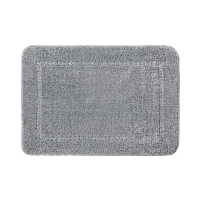 Коврик для ванной комнаты, 65х45, микрофибра, серый, IDDIS, PSQS06Mi12