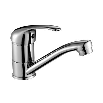 Смеситель одноручный (35мм) для умывальника/мойки с поворотным изливом 150мм. хром, А35-22