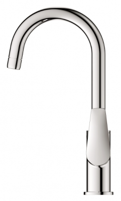 Смеситель для раковины GROHE BAUEDGE с нажимным донным клапаном, 23911001