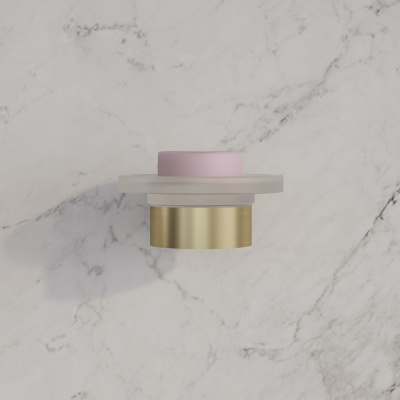 Мыльница, нержавеющая сталь, Petite, золото матовое, IDDIS, PETG0SGi42