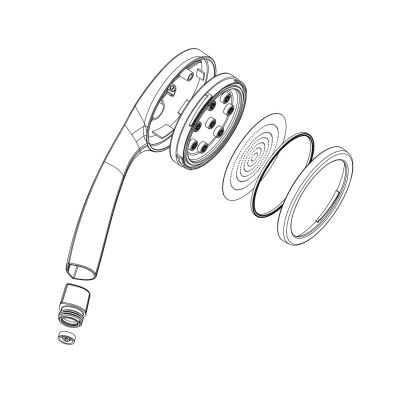 Душевой гарнитур, хром, SpaHome, IDDIS, SPA1F68i16