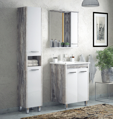 Зеркало-шкаф ЛОРЕНА АНТИК 55С, COROZO