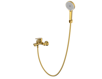 Смеситель для ванны, Alba Brushed Gold, CETUS, CSABGB128GY