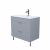 Тумба с умывальником, напольная, 80 см, светло-серый, Oxford, IDDIS, OXF80L0i95K Тумба с умывальником, напольная, 80 см, светло-серый, Oxford, IDDIS, OXF80L0i95K