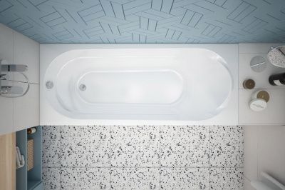 Ванна акриловая МЕТАКАМ Grace 160*70 на ножках