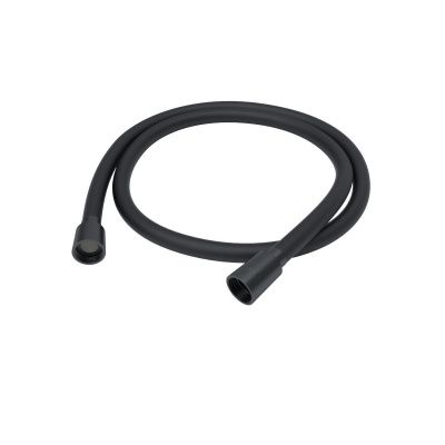 Шланг для душа, черный матовый, силиконовый, 1,2м, Optima Home, IDDIS, OPH12BLi19