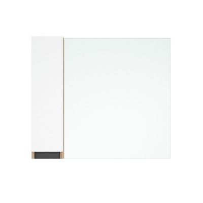 Зеркало-шкаф "Галатея" 80 левый Cetus, GLT80Z-CETUS