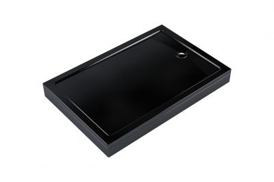 Душевая кабина Классик Universal PRO BLACK 1200*800 (стекла прозрачные)